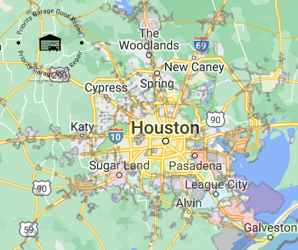 prioritygaragedoorrepair.com-Houston-Texas-map